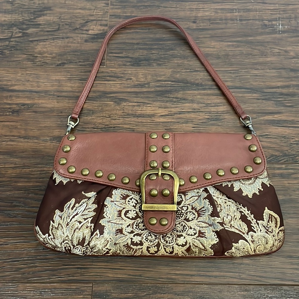 Isabella Fiore mini purse leather buckle